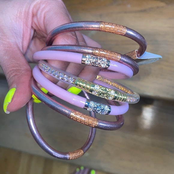 New! Budhagirl “Flower moon stack” limited edition bangles! Valentine braclets - Picture 11 of 12